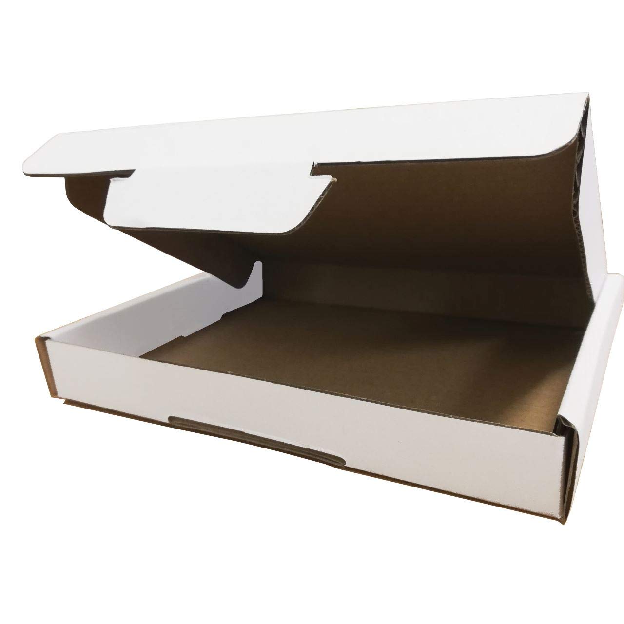 10 x C6 A6 White Box With Flap Lock 160x115x22mm (6.3x4.5x 0.8") RM Large Letter Cardboard Shipping Mailing Boxes โ image 1