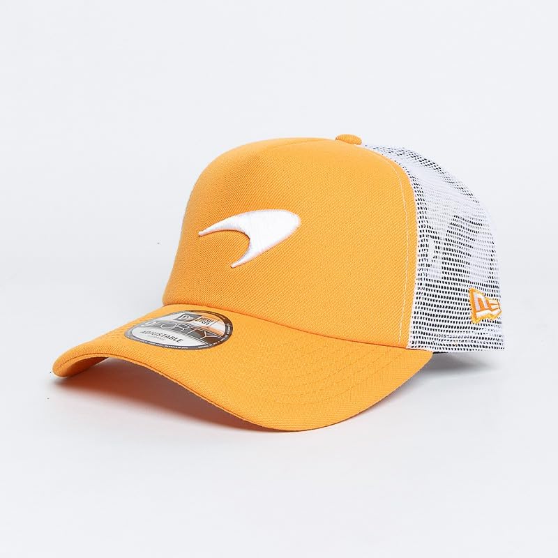 New Era McLaren 9FORTY Orange Trucker Hat