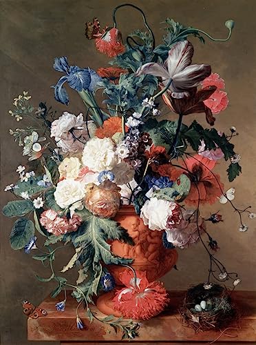 Toile murale Jan Van Huysum affiche d'art moderne pour bureau