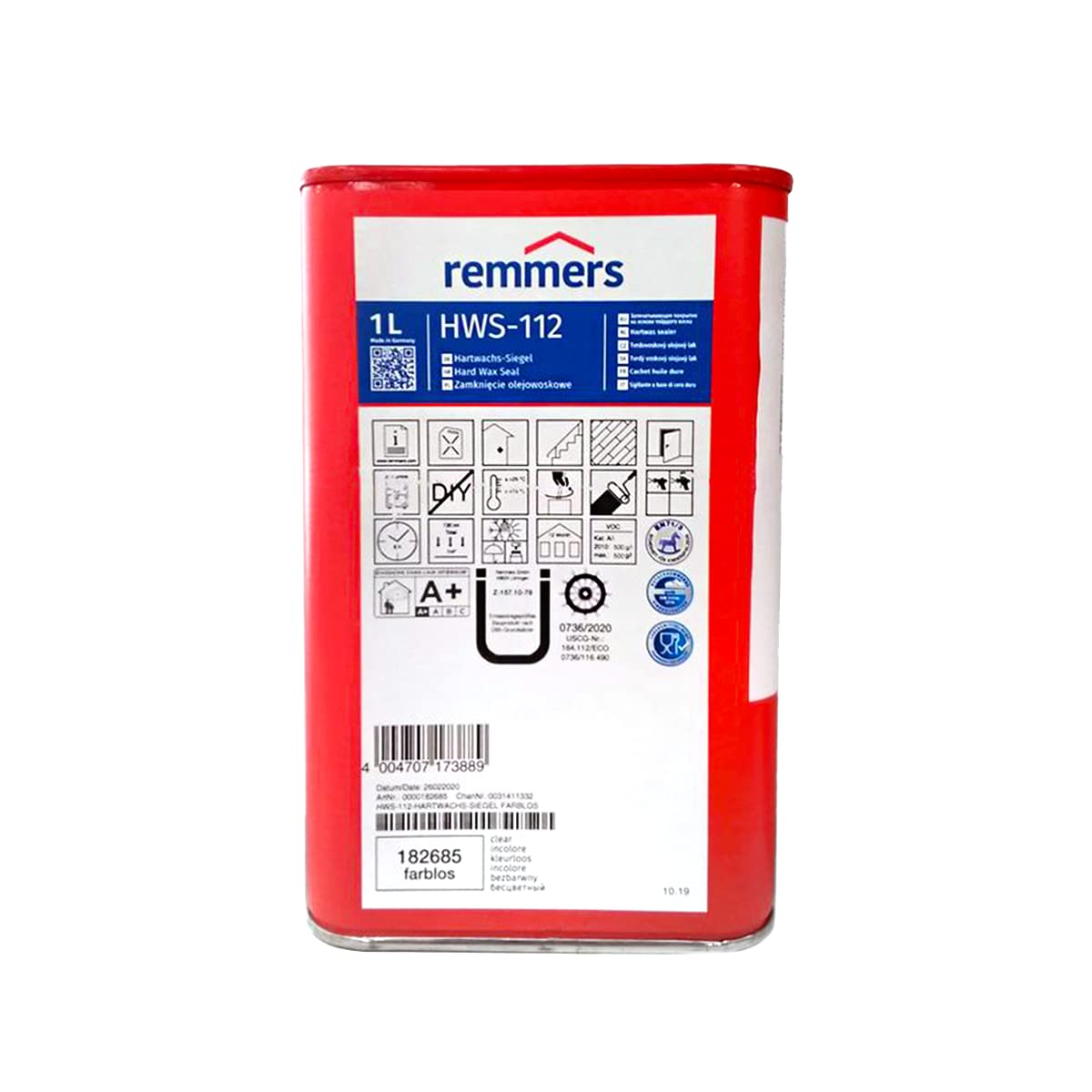 Remmers HWS-112 Hartwachs-Siegel Versiegelung Wachs 1l