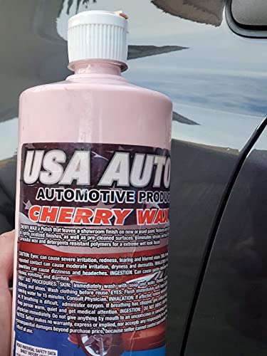 Cera Líquida en Pasta USA Auto Supply Cherry Wax 16oz miniatura 3