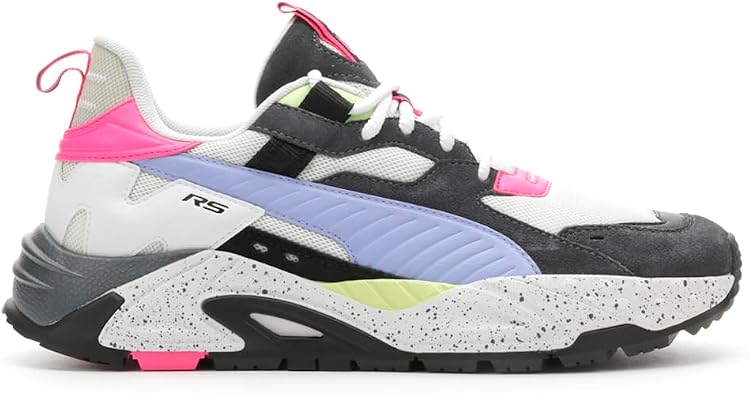 PUMA Mens Rs-Trck Extreme Excursion Lace Up Sneakers Shoes Casual - White