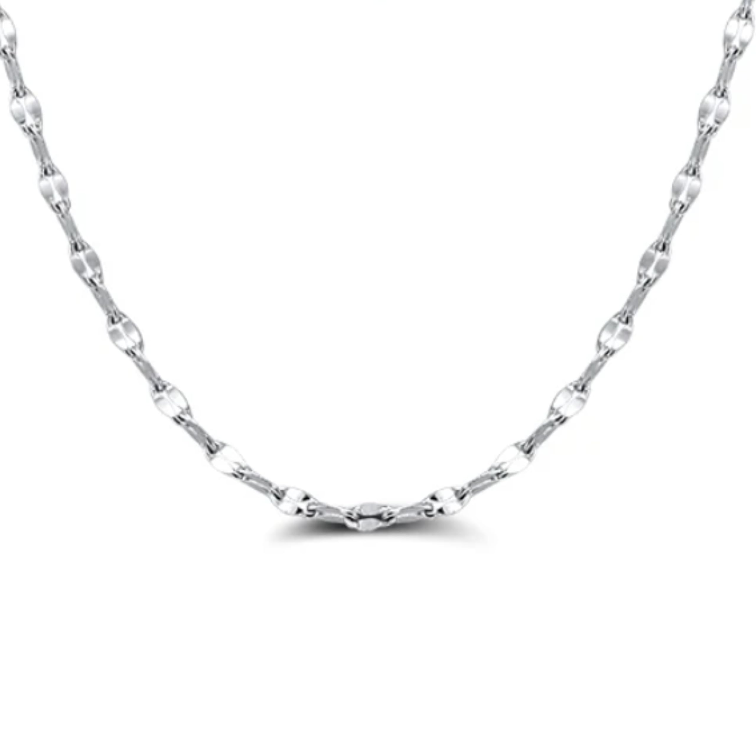 Soraya NavarroCadena Plata Mujer 40 cm de Plata de Ley 925 | Collar Mujer Plata | Gargantilla Plata Mujer Corta