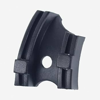 LQ Industrial Bike Cable Guide 2PCS Black Anti Friction Road Bikes Frame Housing Bike Bottom Bracket With Screws Cable Guide Line Tube Housing Bicycle