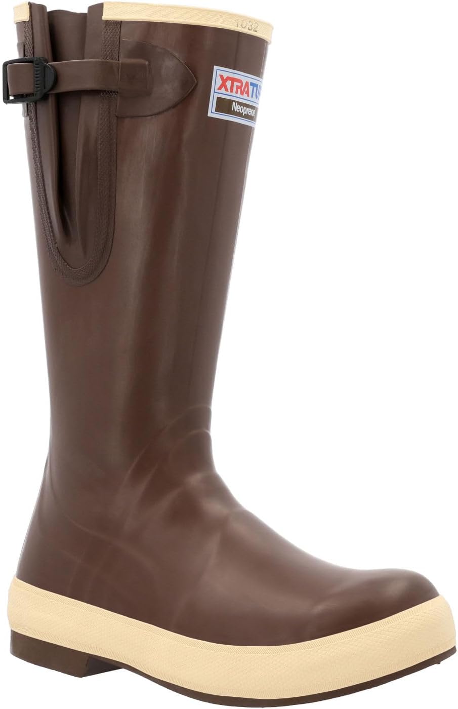 Xtratuf Men's Fishing Watertight Latex Neoprene Slip Resistant Traction 15in W/Side Gussets Plain Toe Legacy Boots 15" Copper/Tan 9