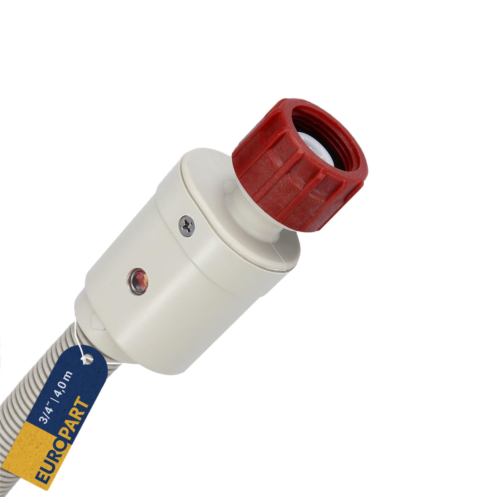LUTH Premium Profi Parts Manguera de entrada Aquastop 4,0 m 90 °C, Gomas Universal para Lavadora y Lavavajillas