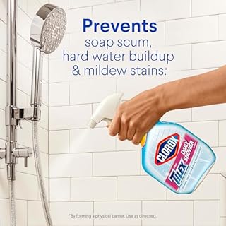 Clorox Plus Tilex Daily Shower Cleaner, 32 Fluid Ounce Spray Bottle, Pack of 3