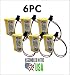 6pc Lithonia ELB B001 Replacement Emergency Light Battery