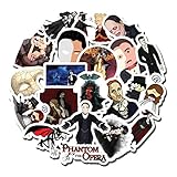 20 PCS Stickers Pack Phantom Aesthetic of Vinyl The Colorful Opera Waterproof for Water Bottle Laptop Scrapbooking Luggage Guitar Skateboard