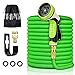 Produktbild Nasharia Flexibler Gartenschlauch, 30m 100 FT Flexibel Gartenschlauch Flexi Wasserschlauch Flexischlauch Ausdehnbar mit 8 Funktionsspray Gartenbewässerung Stretch Schlauch für Gartenarbeit Reinigung