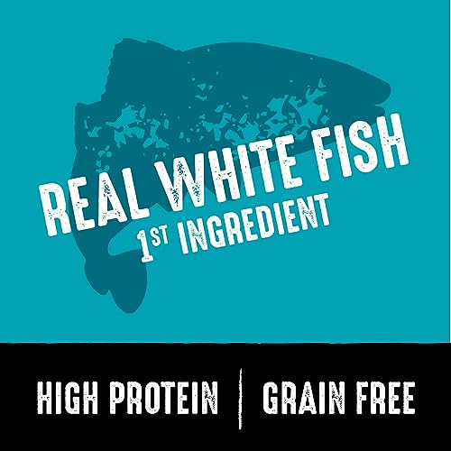 Crave Grain Free High Protein Adult Dry Dog Food, White Fish & Salmon, 22 Lb. Bag #TOP2