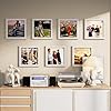 Emfogoo 2 Pack Vinyl Record Frame for the Wall, Vinyl Record Display Frame, Album Frames for 12x12 Inch LP Album Cover (White) #5
