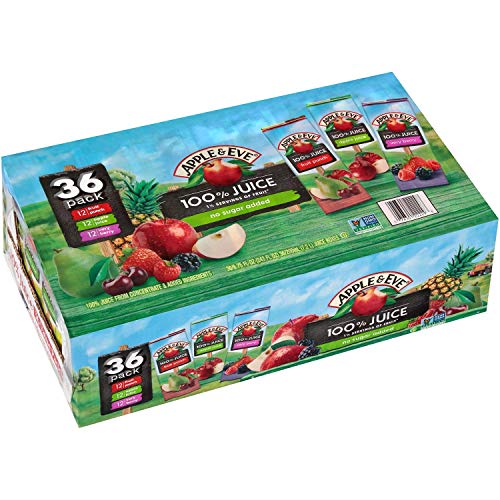 Apple & Eve Juice, Variety Pack (6.75 oz. box, 36 ct.)