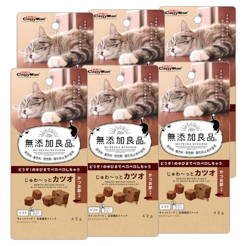 無添加良品 じゅわ~っとカツオ かつお節入り 42g×6袋入り