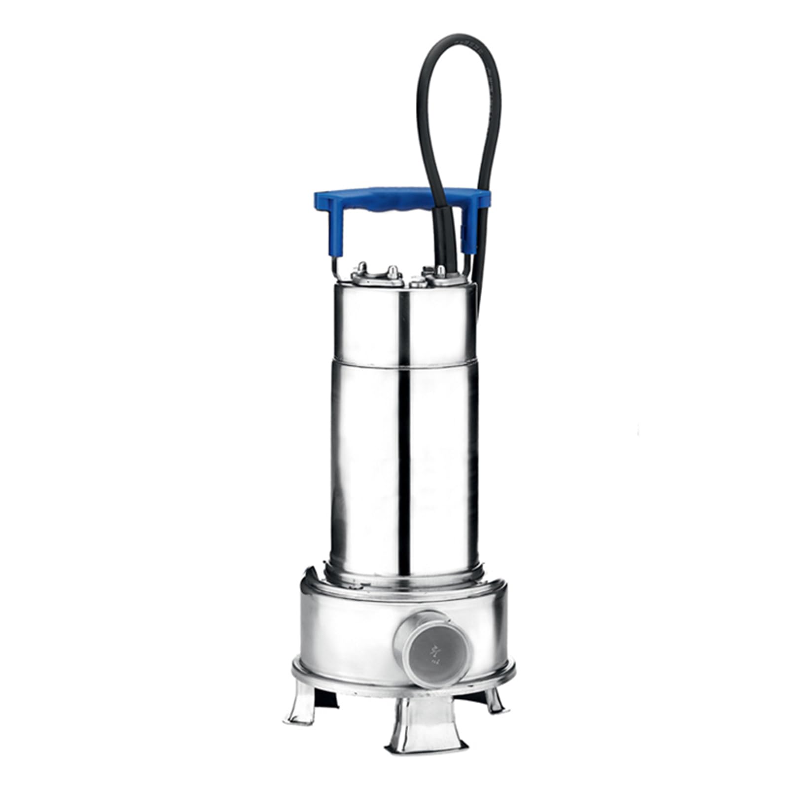 EBARA serie RIGHT 100 MA Elettropompa monofase sommergibile per acque cariche in AISI 304 con galleg