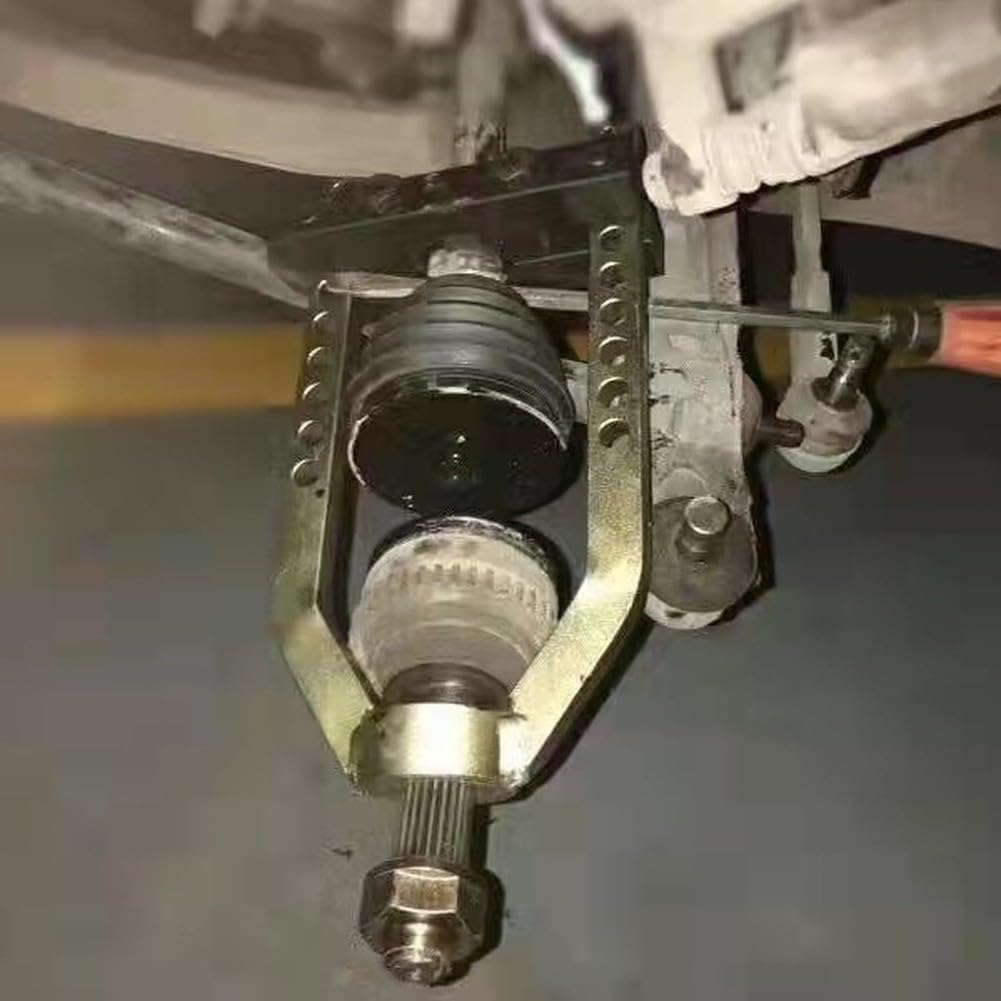 TDCuizent Strumento di rimozione dell'asse dell'estrattore a nove fori per giunti cv per riparazione automobilistica per versatile per modelli di veicoli di vasta gamma robusta costruzione in ferro
