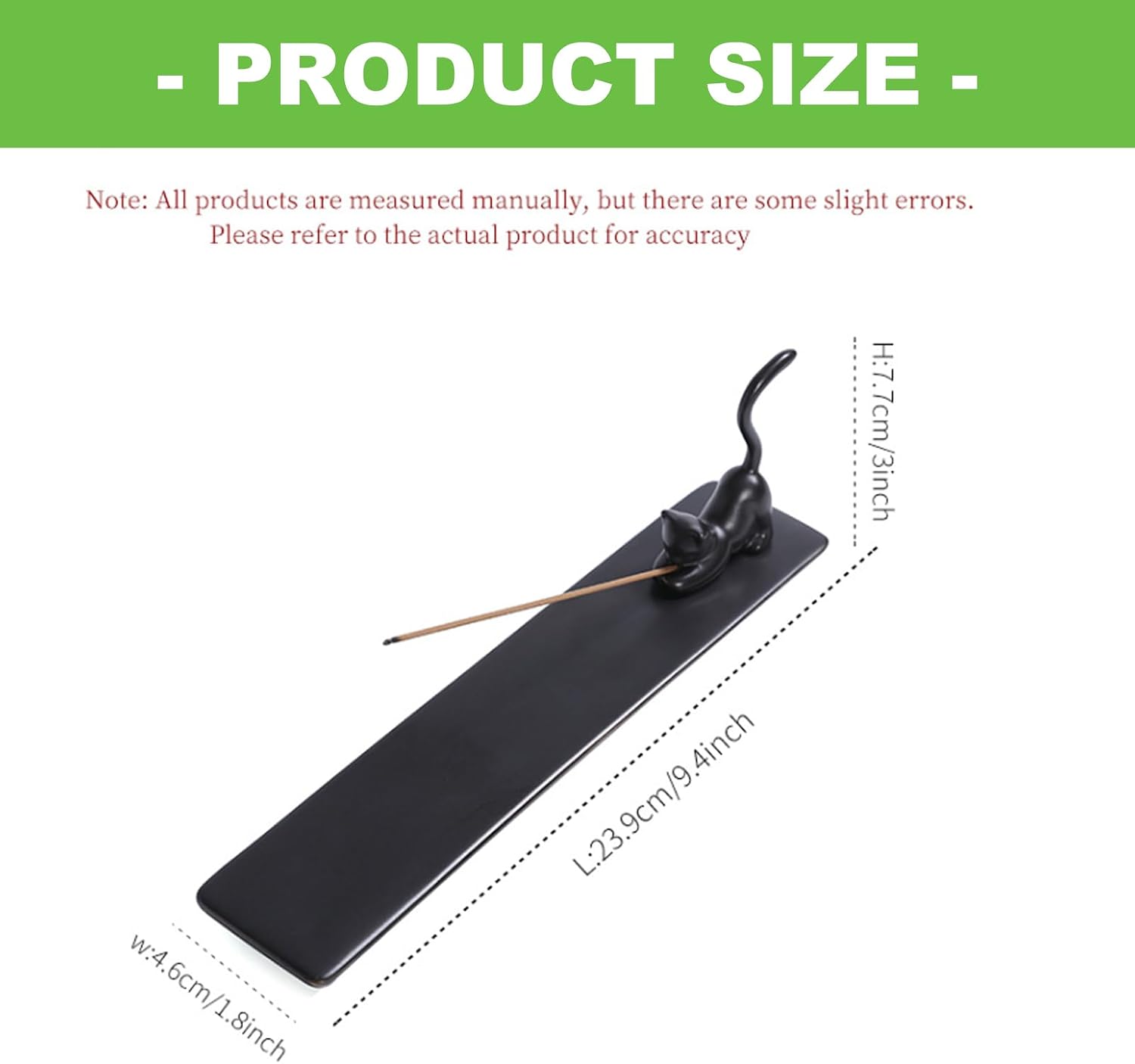 Incenses Holder Burners, Incenses Holder for Stick, Ceramic Stick Holders Ashes Catchers Meditations/Yogas Room Ceramic