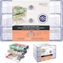 Deflecto 3-Drawer Transparent Storage Cube