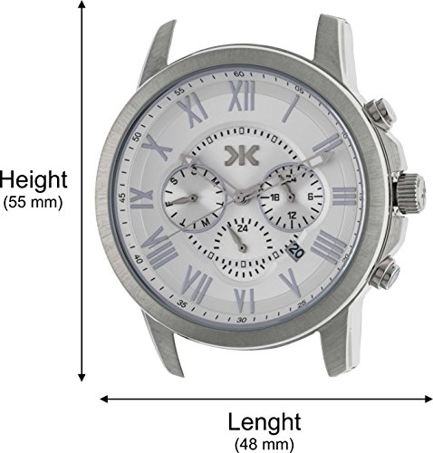Image of KILLER Casual Analog Silver Dial Men's Watch-KLM105C