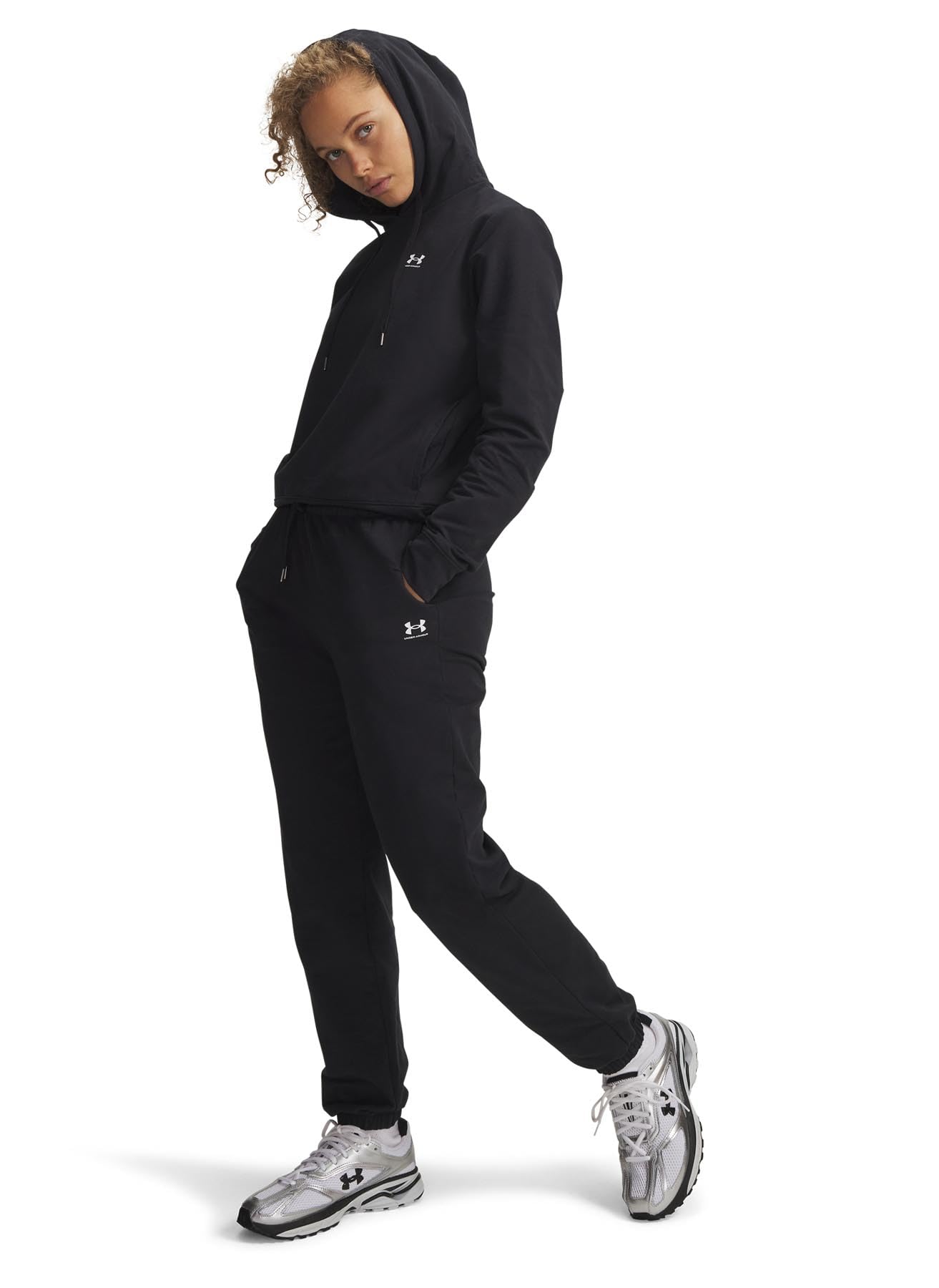 Under Armour Sport Terry Jogger - Black / / White - XS