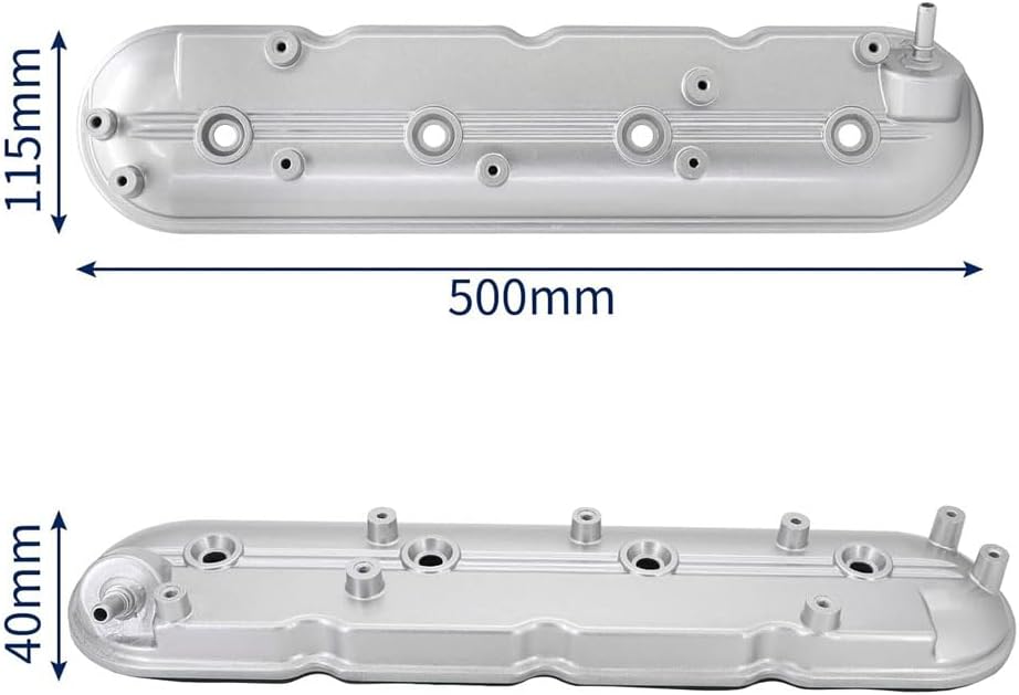 Engine Valve Cover Left Driver Side with Gasket & Bolts 264-969 12642655 Compatible for Chevy Compatible for GMC Compatible for Cadillac Compatible for Hummer Compatible for Pontiac G8