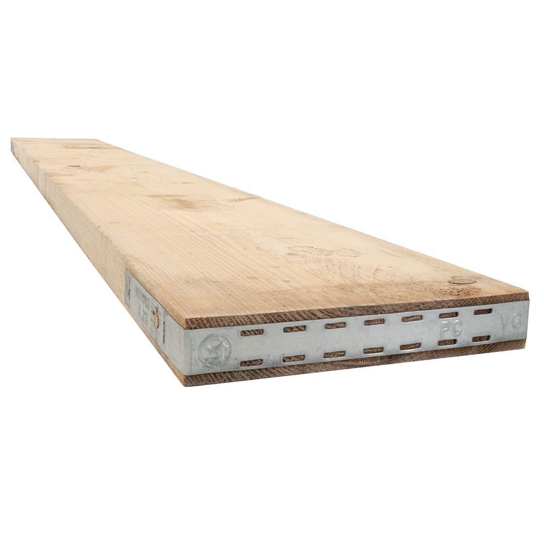 Snowdon Timber Reject Banded Scaffold Board (T) 36mm (W) 225mm (L) 1.8m - Pack of 5