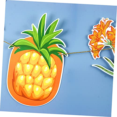 Bannière Hawaïenne Durable Guirlande Oiseau Palmier Extérieur - 7