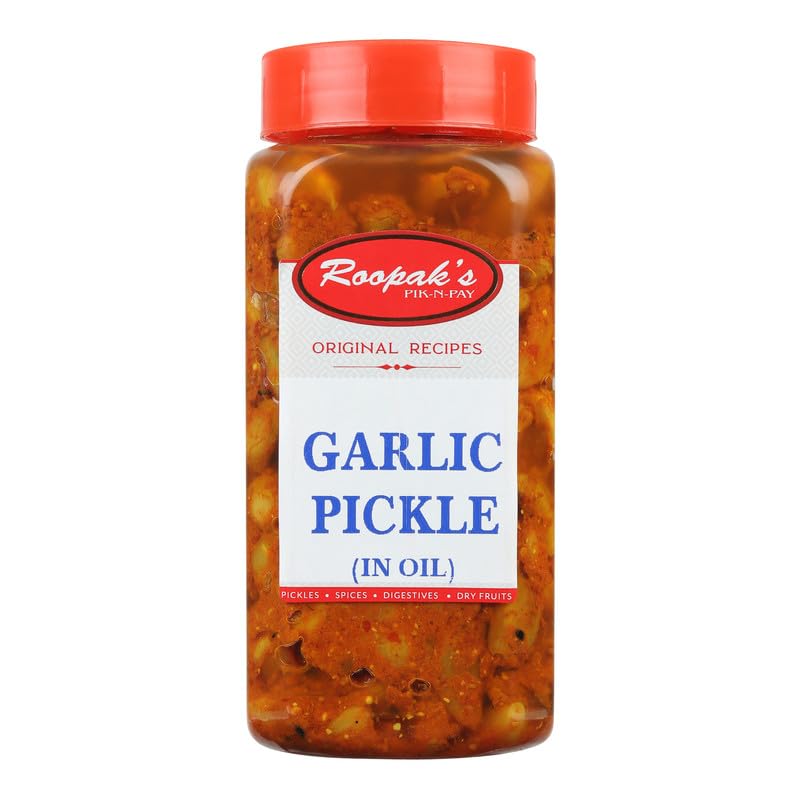 ROOPAKS PIK-N-PAY Garlic Pickle | Good For Health | Authentic Grandmas Recipe | Traditionally Handmade | Sun Dried Garlic Cloves | No Artificial Colour & Flavour-400 g (B0DCGRFQX5) Amazon Price History, Amazon Price Tracker