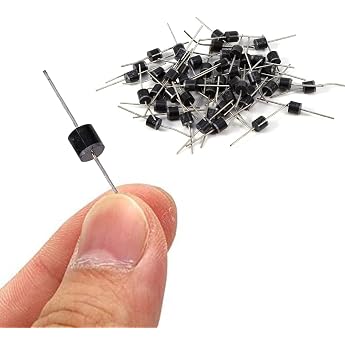 Rectifier Blocking Diode Diode 10A 10A10 Diode 30 Pieces Rectifier Diodes High Voltage Rectifier Diodes 1000V Electronic Silicon Diodes Schottky Diode Electronic Silicon Diodes