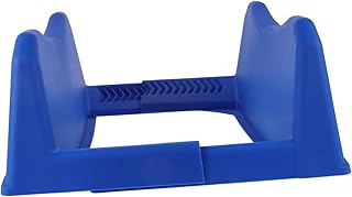 BUGUUYO Base para Exhibir Llantas Soporte para Almacenar Llantas Marco Organizador para Cubo de Rueda Color Azul Duradero Y Fácil de Usar