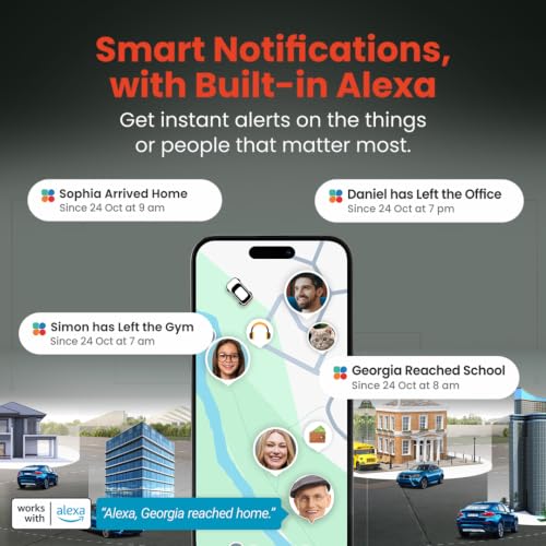 Image of Portable Wireless 10000mAh 3Years Standby GPS Tracker Fit Any Vehicles Car Bike No Wiring, Hidden Magnetic GPS for Kids Bags Personal Items w /Real-time GeoFence 10+ Alerts, 1Yr Android iOS