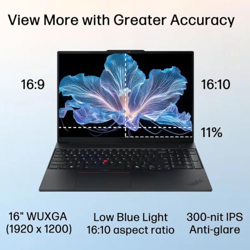 Image of Lenovo ThinkPad E16 Gen 3 Business Laptop Computer, Intel Ultra 5 225H