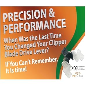 XCEL AGC Pro Drive Assembly Lever Replacement Blade for Pet Clipper (4 Pack)