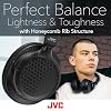 JVC Over Ear Wireless Active Noise Cancelling Headphones - Bluetooth 5.3 - Ambient Mode, 3 Audio Modes, Soft Comfort Pads, 35 Hr Battery, Foldable & Lightweight Mic- Travel & All-Day Wear - HA-S75N