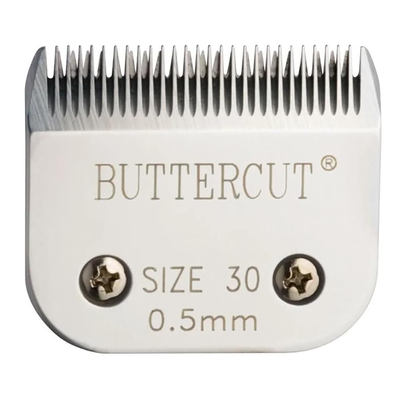 Lâmina de Tosa para Cães Geib Buttercut Size-30 em Aço Inoxidável para Máquinas A5, Corte de 0,51 mm