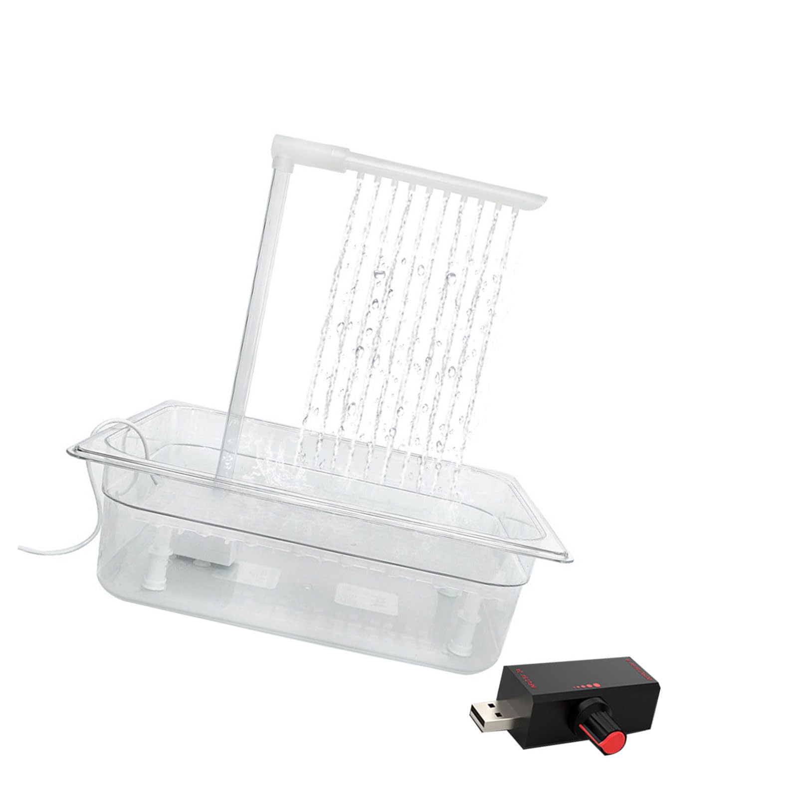 Bain pour oiseaux automatique pour nettoyer le plumage des perroquets