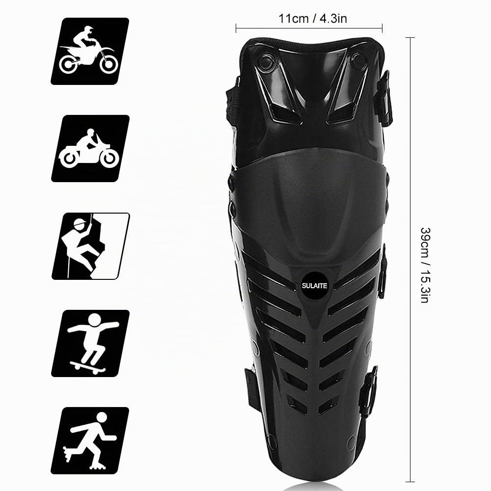 HUIOP 1 paio di ginocchiere per moto protezioni per ginocchia da corsa per ginocchiere protezioni per ginocchiere,ginocchiera per moto