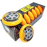 bootstrap inline spacer K2 ROLLEN SET 8 STÜCK 90mm/85A + 16 ILQ9 + 8 ALU SPACER 6mm (SET-3053013.1.1.1.90mm)