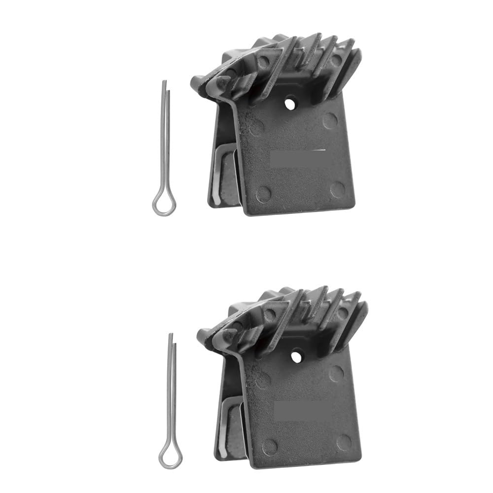 Halbmetallischer Bremsbelag Hydraulischer Bremsbelag für ZERO 10X 11X VSETT 10 für Kugoo G1 E-Scooter Hydraulischer Bremssattel Scheibenbremsbelag (Farbe: 2 Paar)