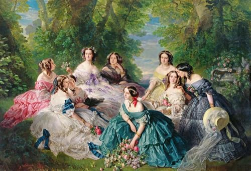 Lienzo Arte Pintura de Xaver Winterhalter para Oficina y Despachos Elegantes 60x90cm