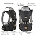 SONMEI Ergonomic Baby Carrier with Hip Seat, 360° Positions, Soft and Breathable, All Seasons, for Newborns and Toddlers, Hiking Shopping Travelling