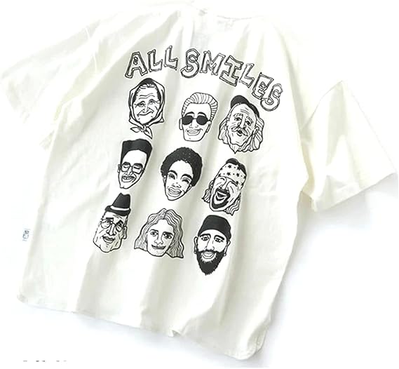 Amazon アウトドアブランド Tシャツ メンズ 半袖 ジムマスター 7 2oz All Smiles Gym Master キャンプ ファッション 服装 レディース 大きいサイズ Tシャツ カットソー 通販