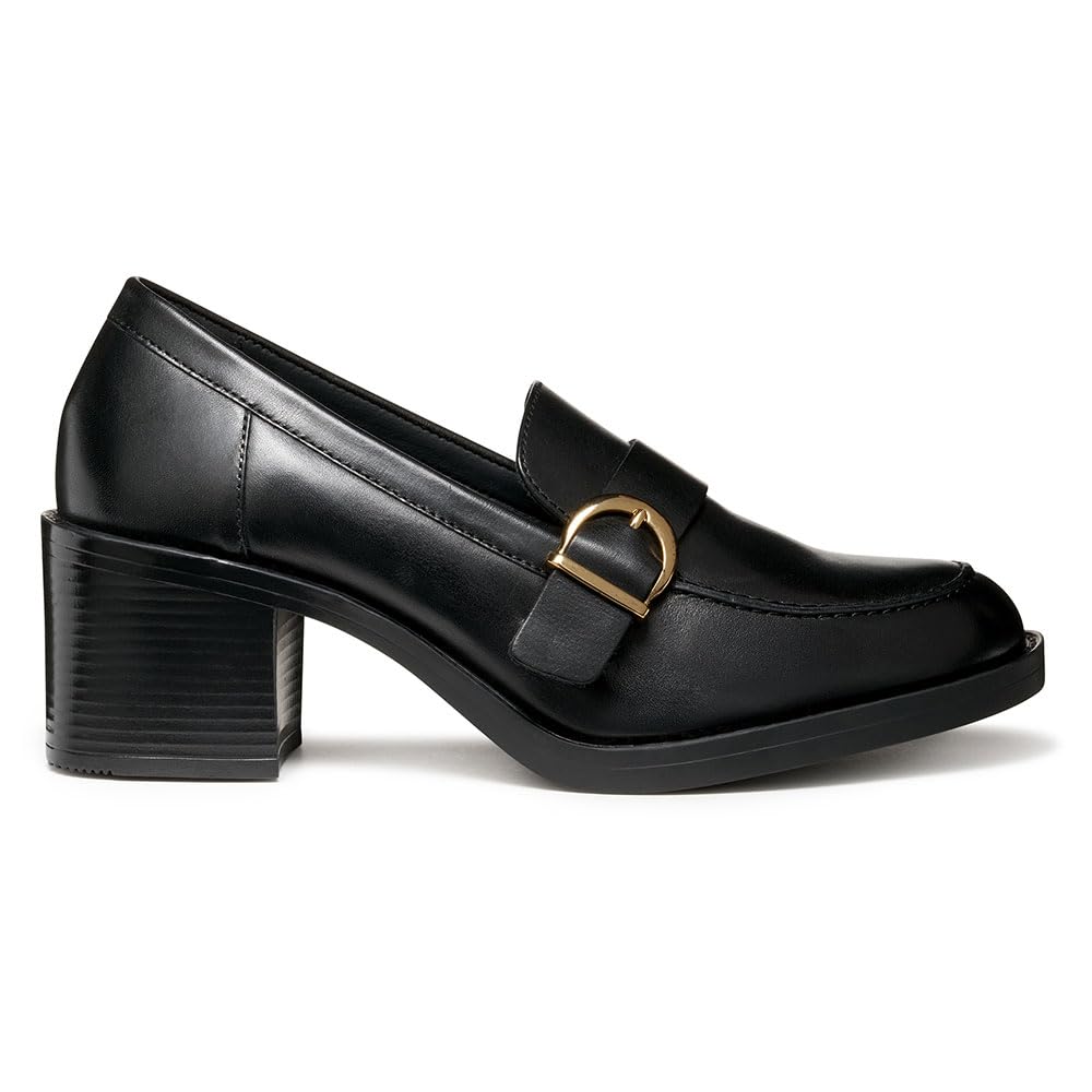 Geox Women's D Serilda 60 Pump, Black, 3.5 UK
