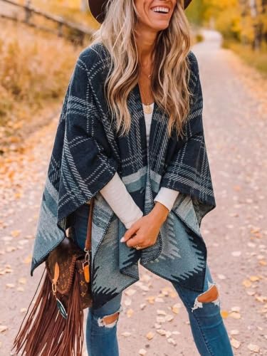 Image of Breezy Lane Shawl Wraps for Women Ponchos Ruana Wraps Cardigan