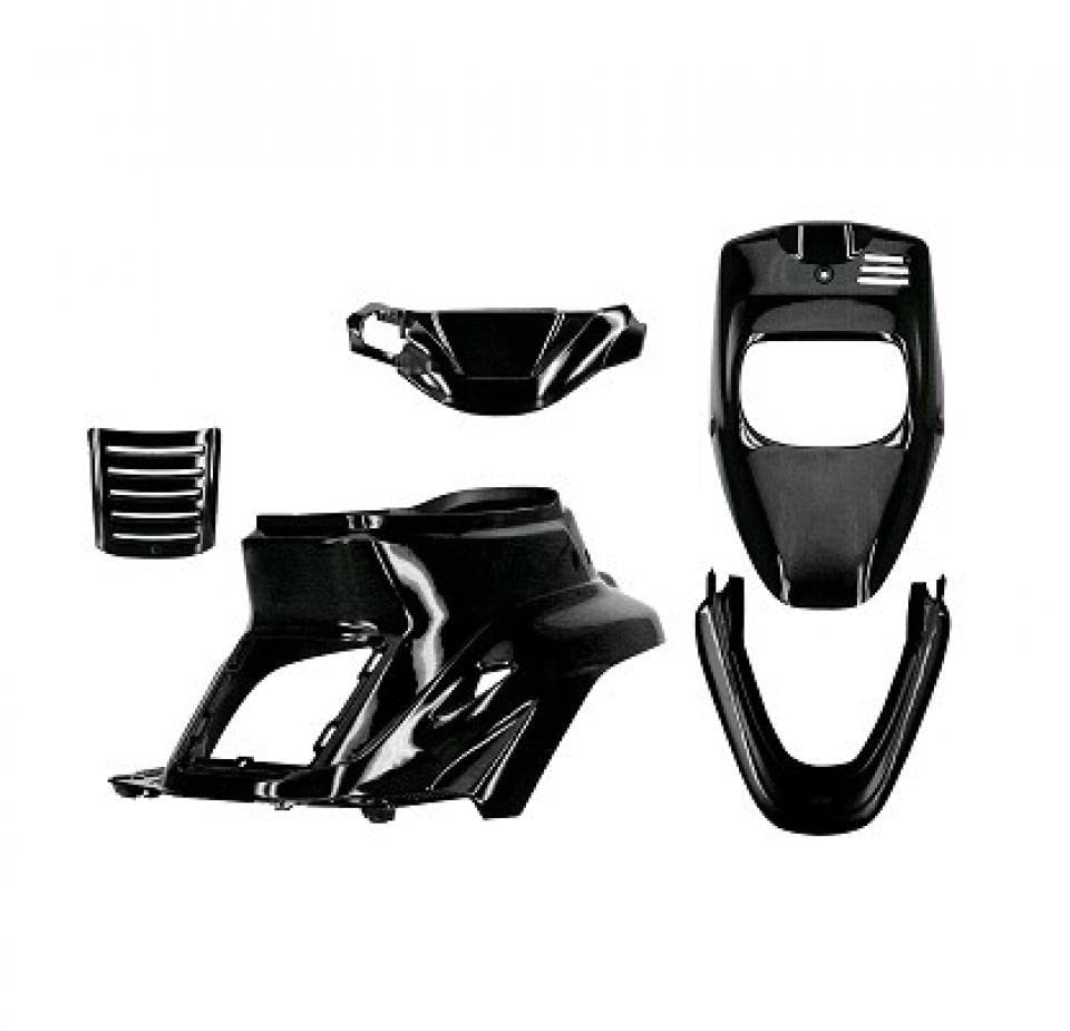 Kit Carénage TNT 8 Pièces Gris Nardo/Blanc Pour Yamaha BWS 50 1995-2003 - Neuf