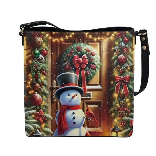 Image of HUGS IDEA Hoho Bag for Women Crossbody Purse Leather Handbags Laides Shoulder Bags