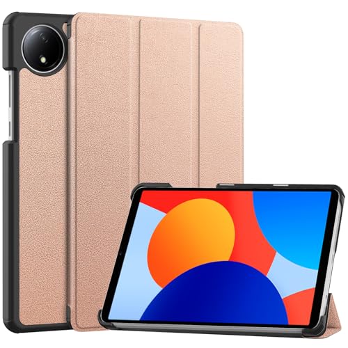 Gosento For Xiaomi Redmi Pad SE 4G 8.7�C���` �P�[�X �y2024�V�^�z �X�^���h�@�\�t�� �J���O�ܔ��^�X�^���h�P�[�X Xiaomi Redmi Pad SE 4G 8.7 �J�o�[ (���[�Y�S�[���h�j