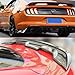 BEOC FIT for 2015-2024 Ford Mustang Carbon Fiber Print GT500 Style Rear Spoiler Trunk Spoiler Wing