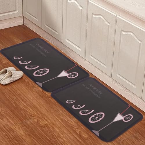 Image of UMAI X SAVYA Home Kitchen Mats|| 60 x 40 ||Anti-Skid Mat for Living Room,Bathroom,Shower,Bathtub mat,Multipurpose Mat (Beige)