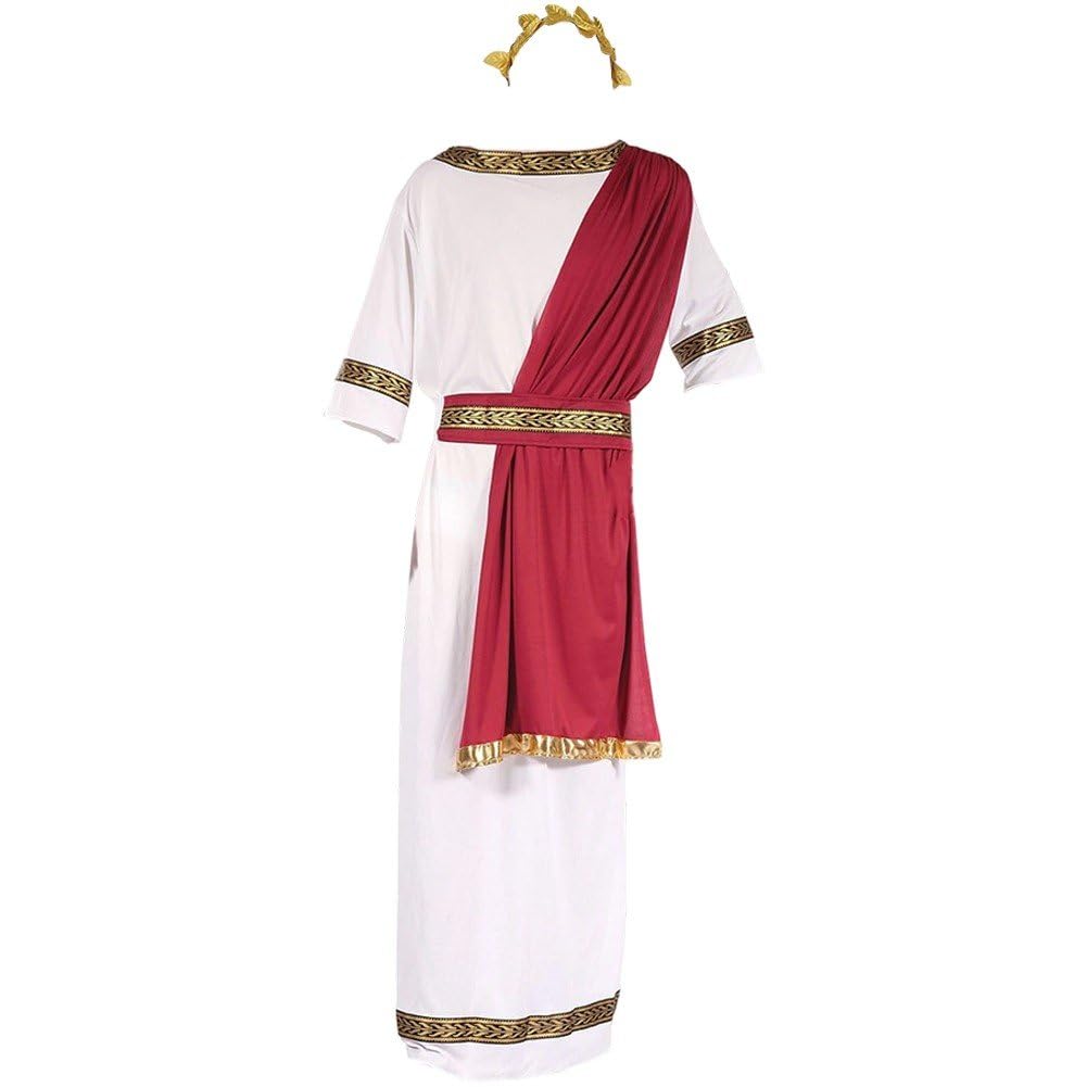 Robe de cosplay médiévale et toge romaine pour couple